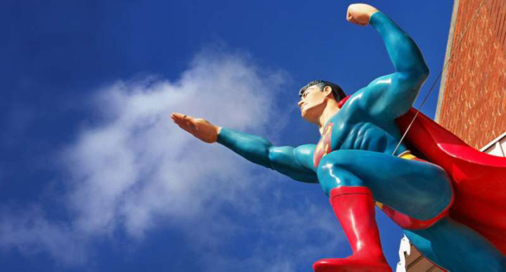 Superman Statue