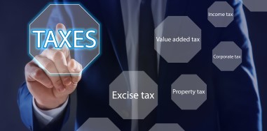 Taxes, Excise tax, Value added tax, Property tax, Income tax, Corporate tax