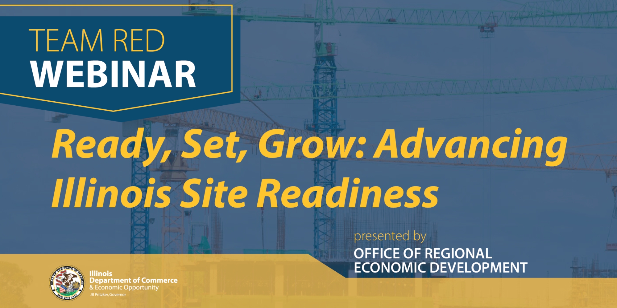 Ready, Set, Grow: Advancing Illinois Site Readiness banner