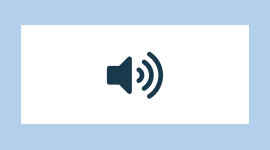 Audio icon