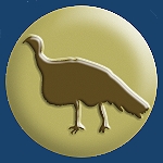 turkey hunting button