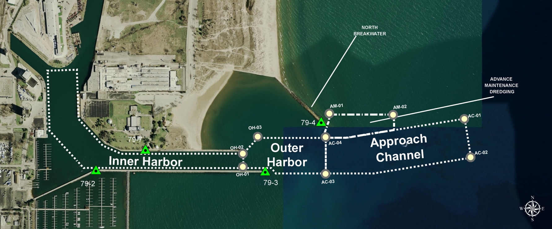 WaukeganHarborDredgingMap