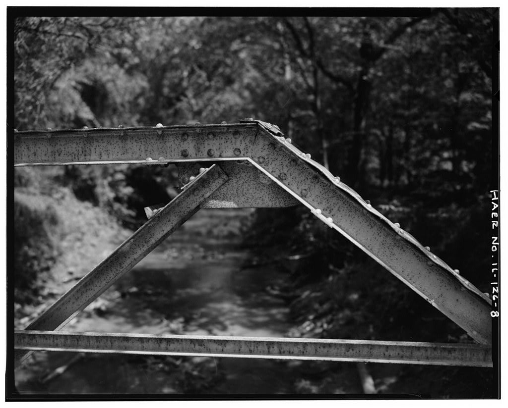 Geff vicinity, Deer Creek Bridge, spanning Deer Creek at Township Road 406 (HAER IL-126)