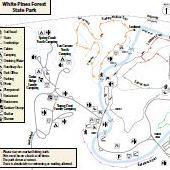 White Pines Trail Map Small