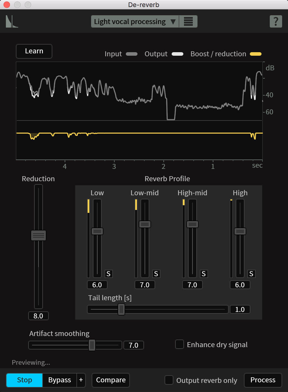 Reducing Reverb with the RX DeReverb Module