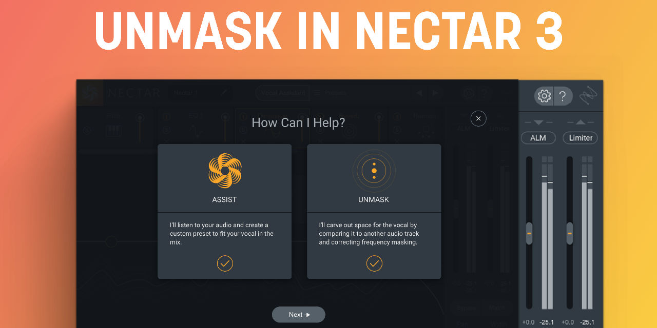 How To Unmask Vocals With Nectar 3 Plus