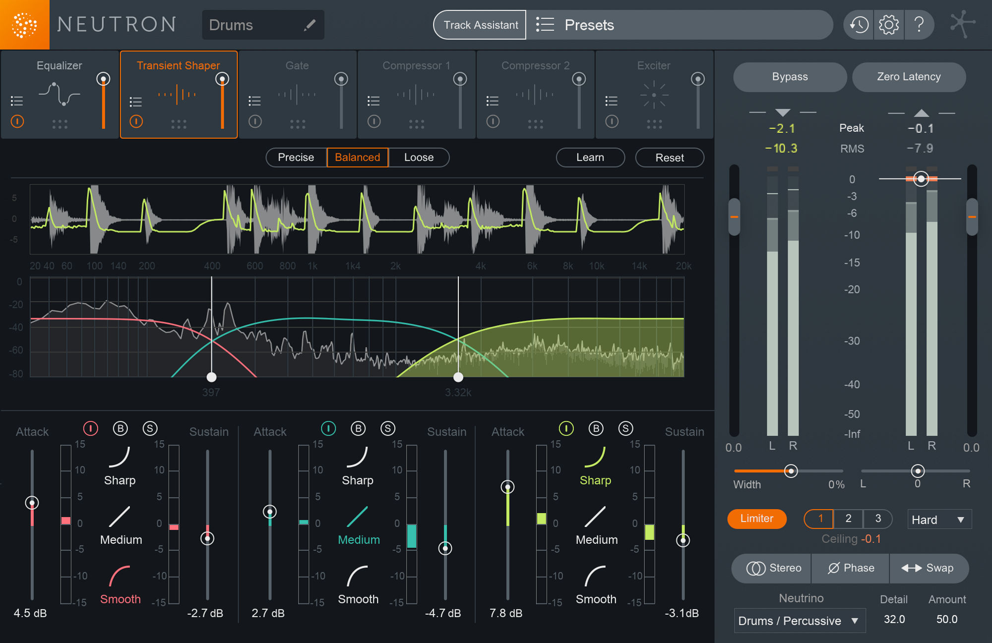 Softube transient shaper обзор