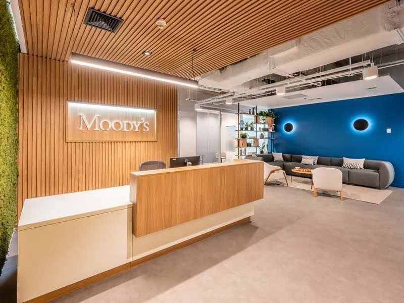 Office reception area