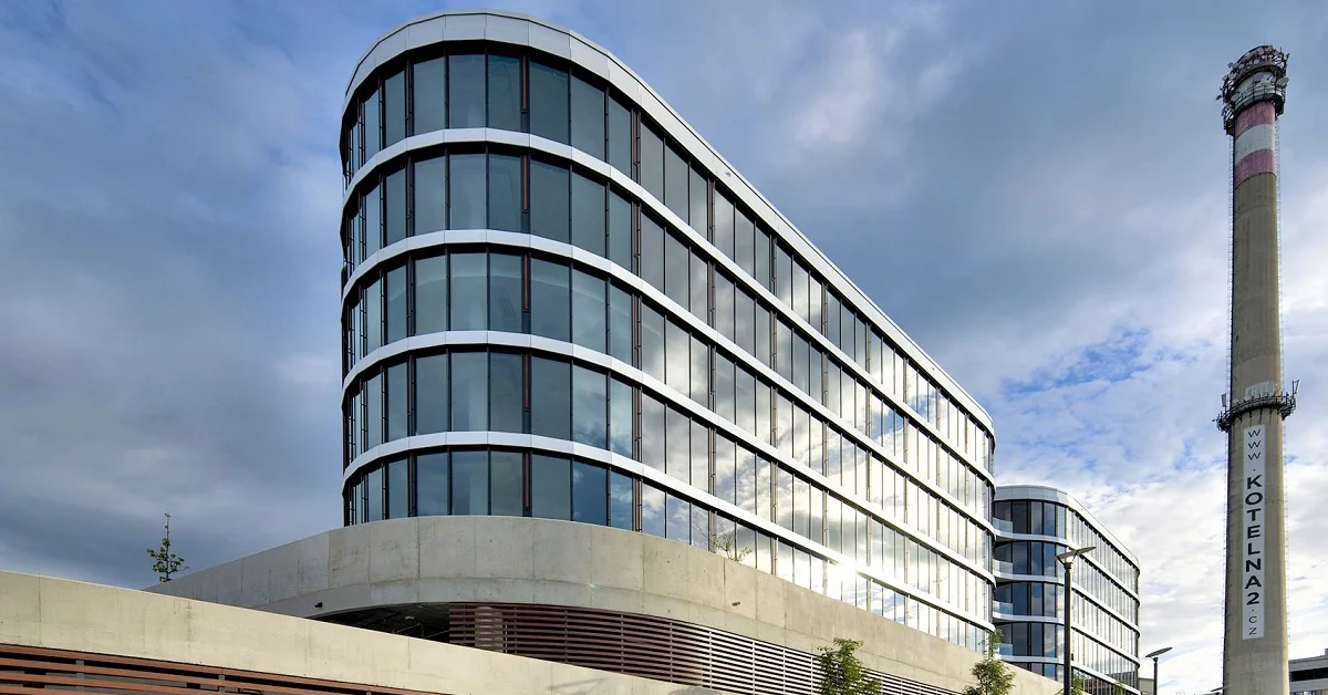 Umweltfreundliches Bürointerieur. Computergeneriertes Bild eines kreativen Arbeitsplatzes mit Pflanzen überall.