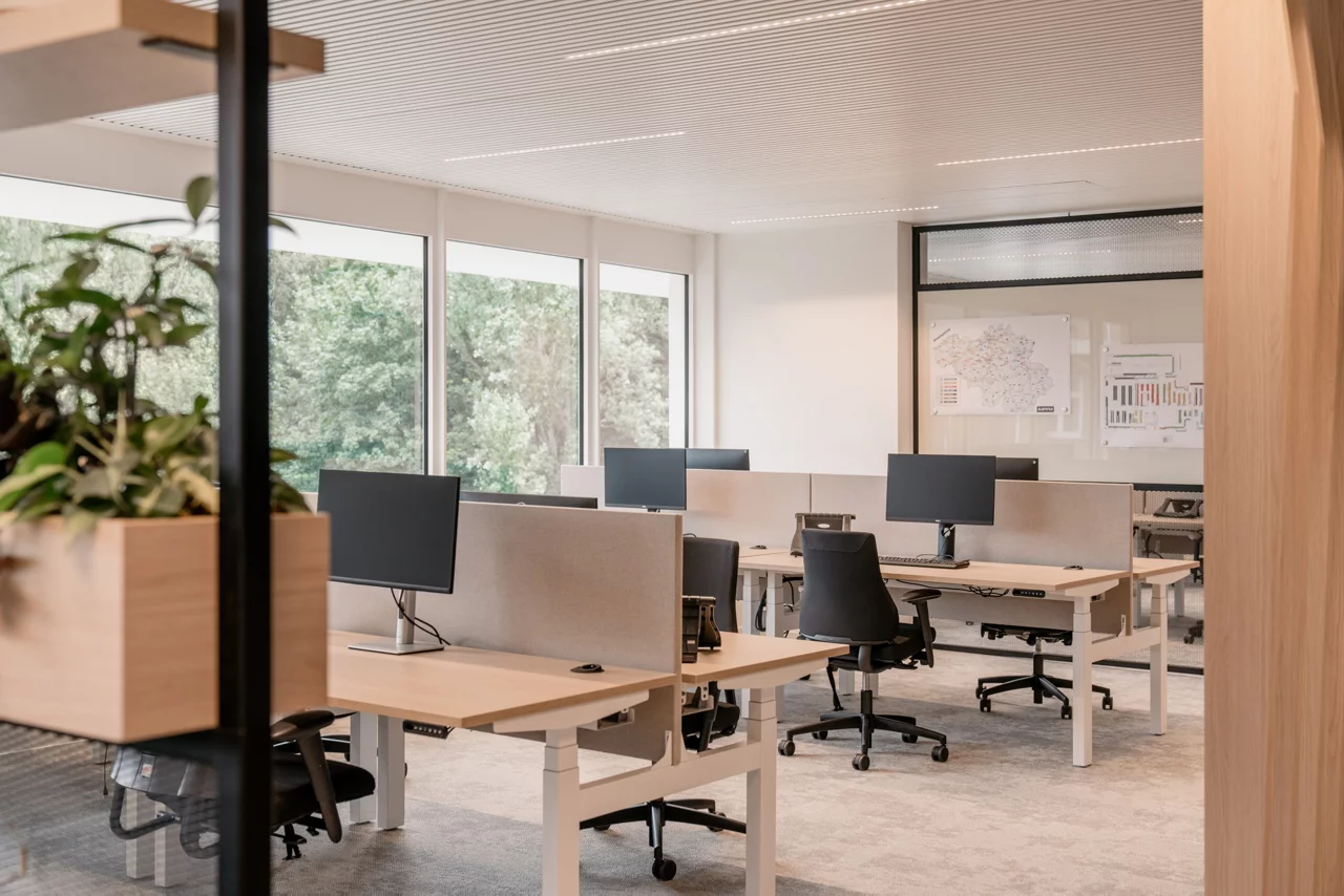 Warm office space