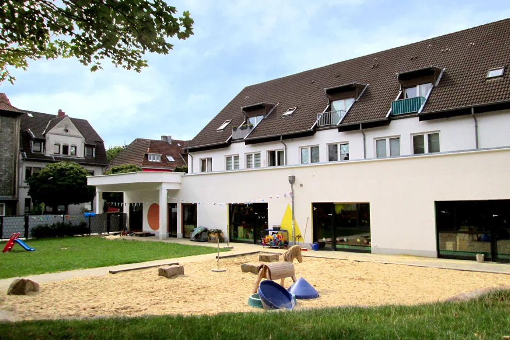 Spielplatz für Kinder in der Wohnanlage