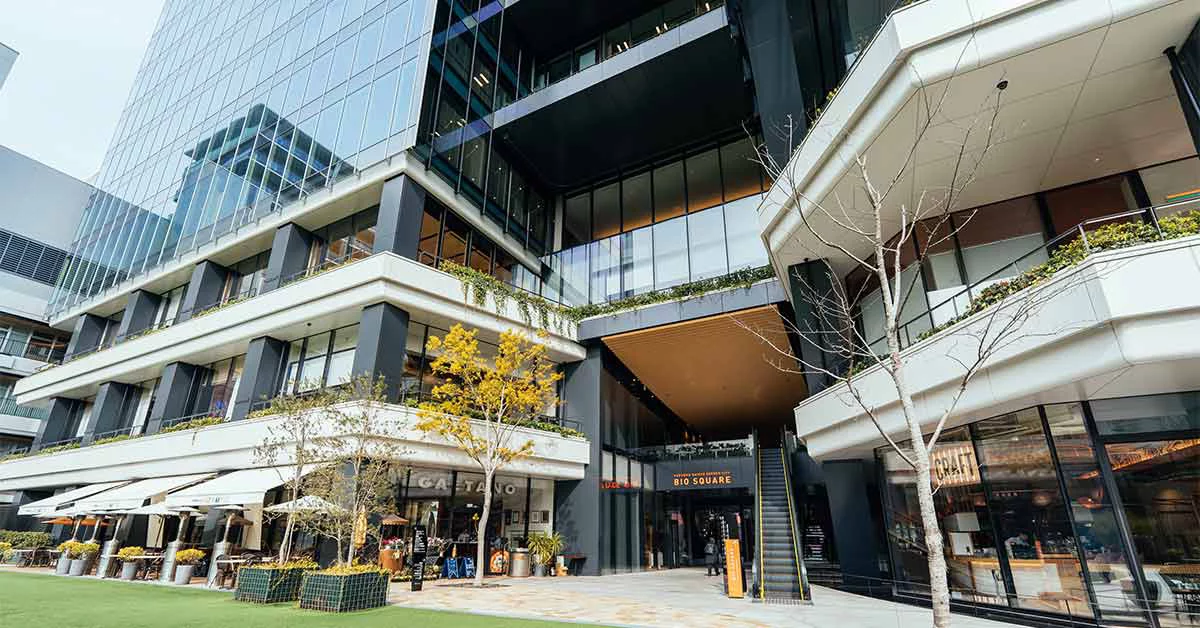 Exterior of a building