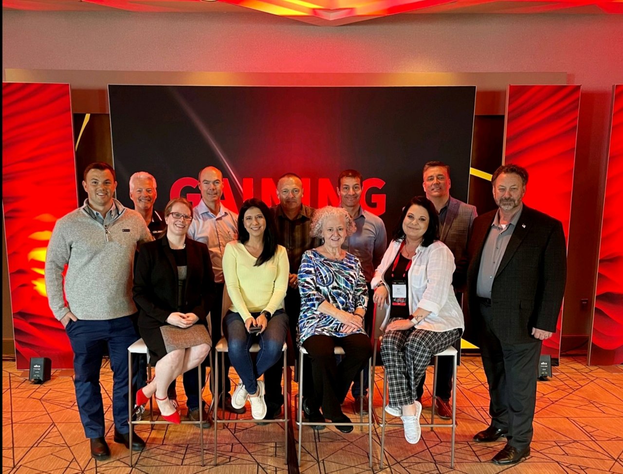 Chrissy with her Regional Operations Team at the Management U! Conference