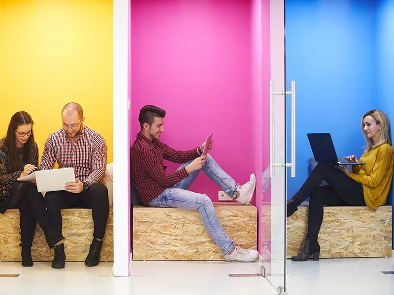 Office work place