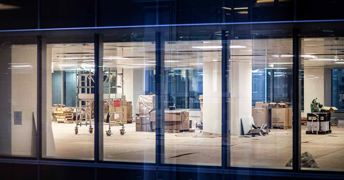 Refurbishing new office space