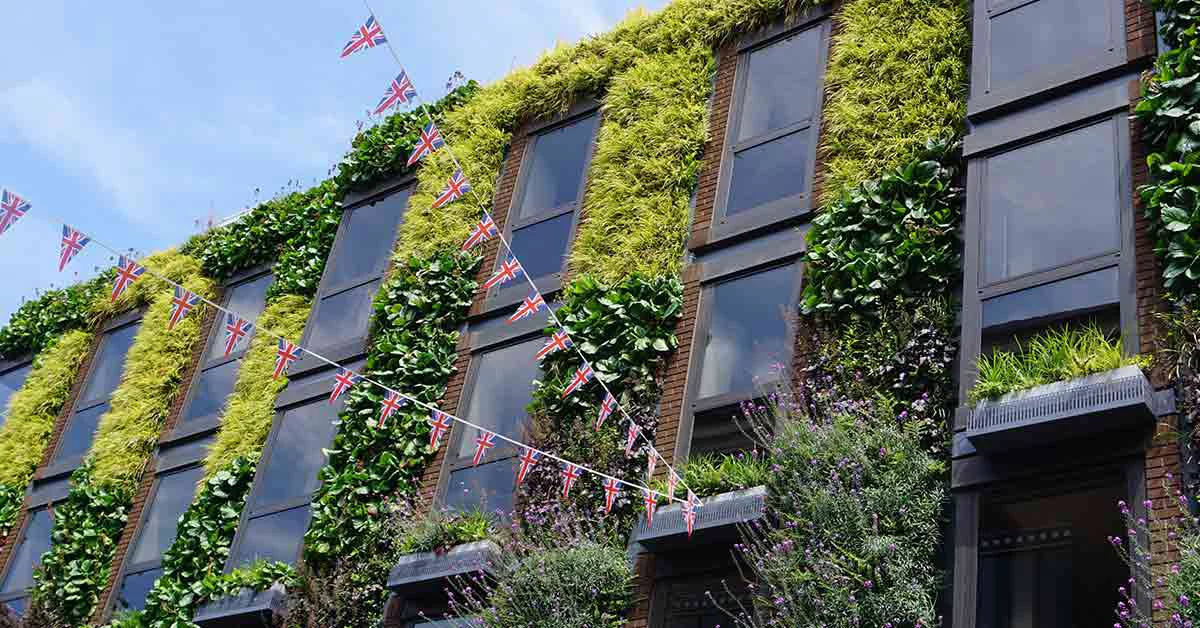 Green building london