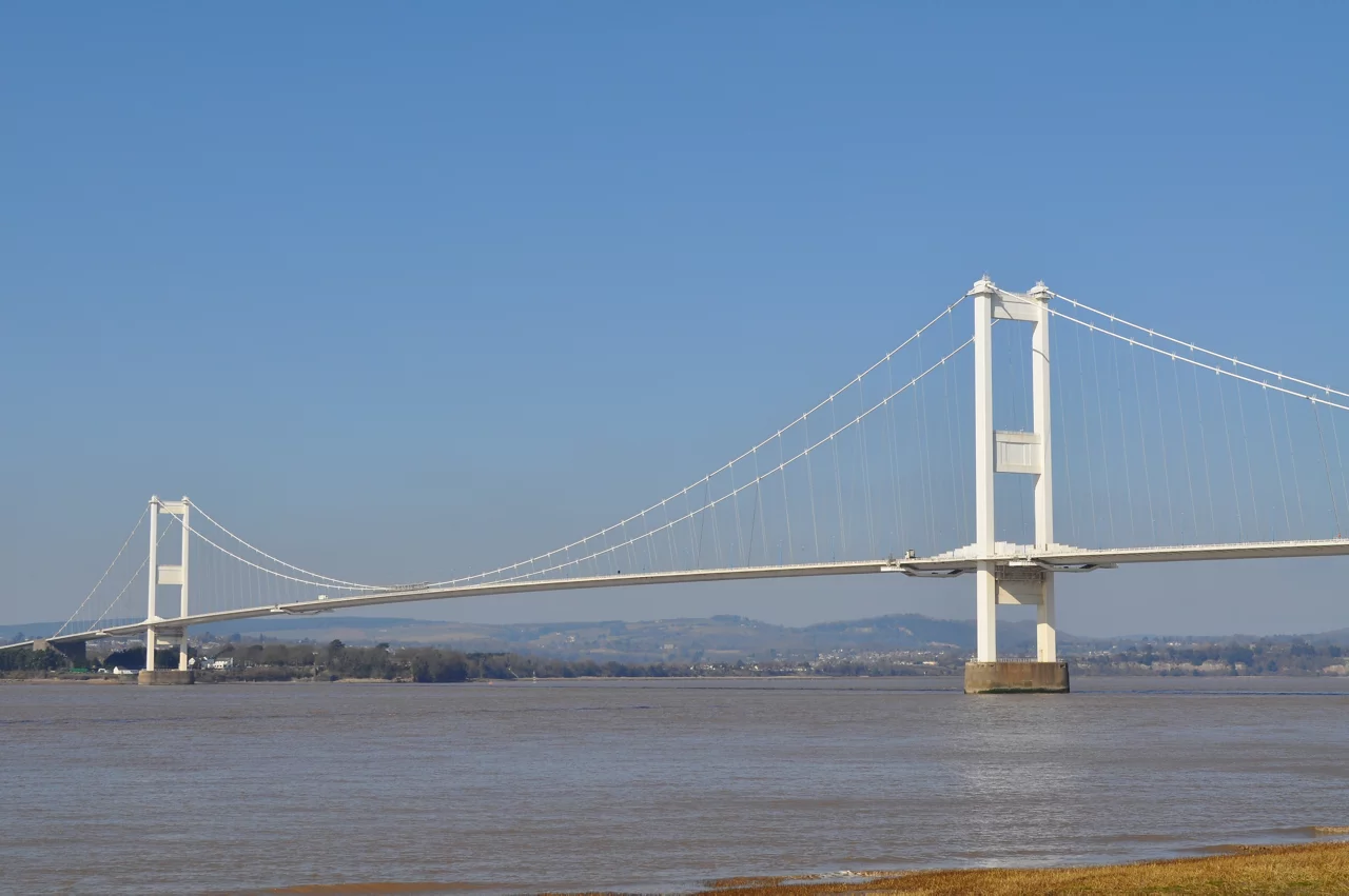 Severn Bridge linking England and Wales