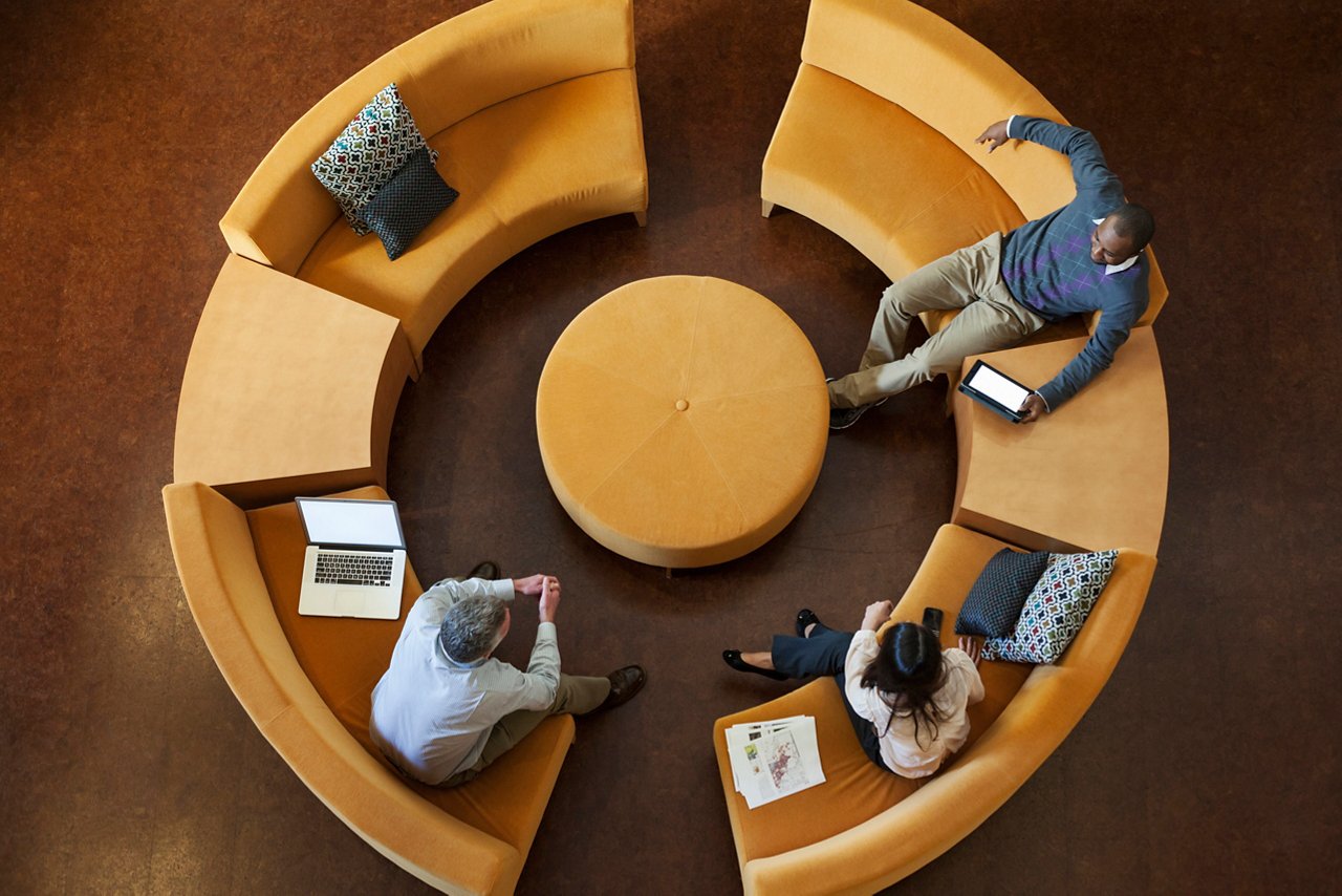 コミュニケーションが生まれるABW型のオフィス設計