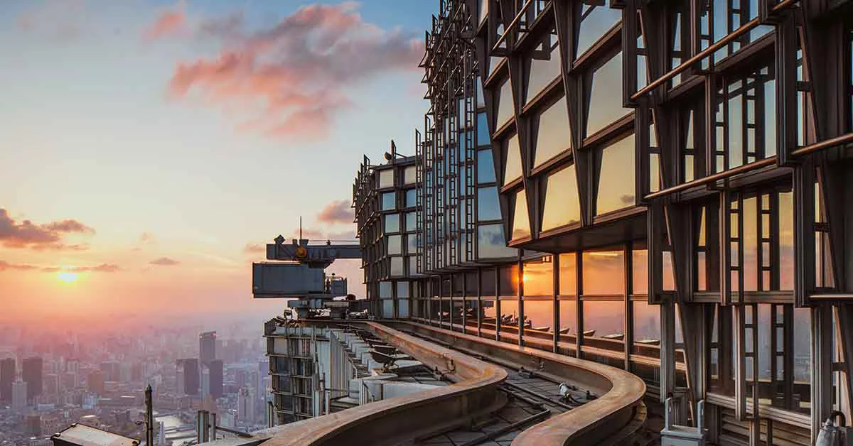 High rise building