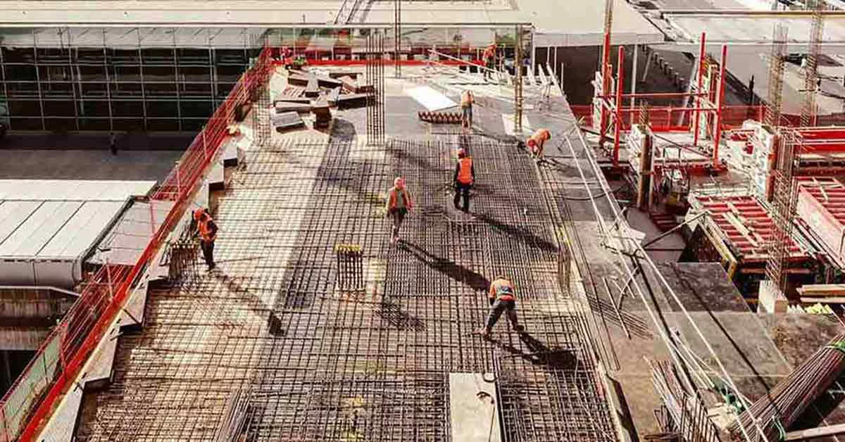 Construction of a building