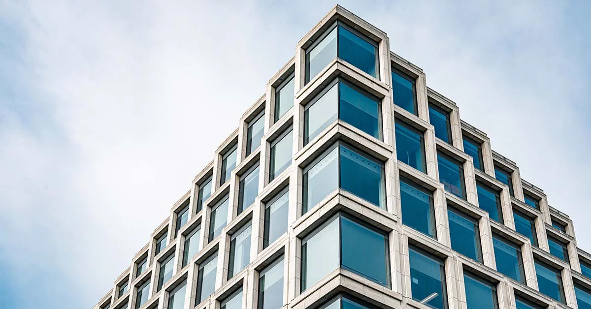 Close up of building