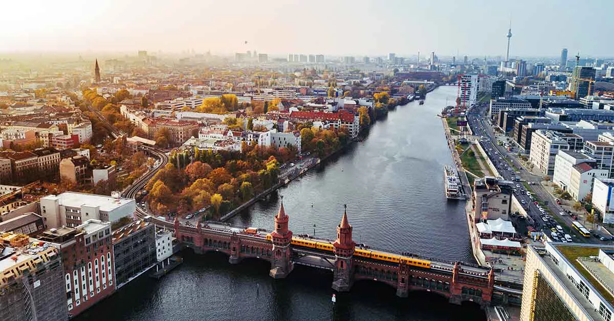 Image of river in Berlin
