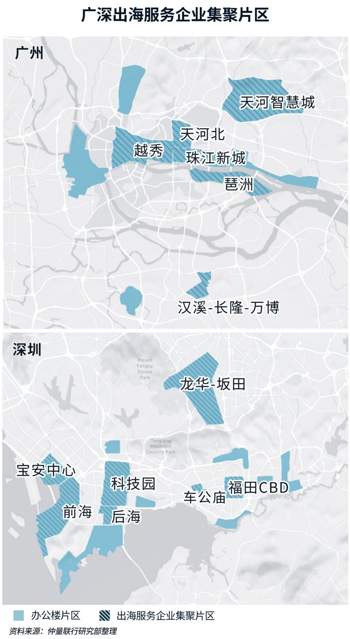 广深出海服务企业集聚片区