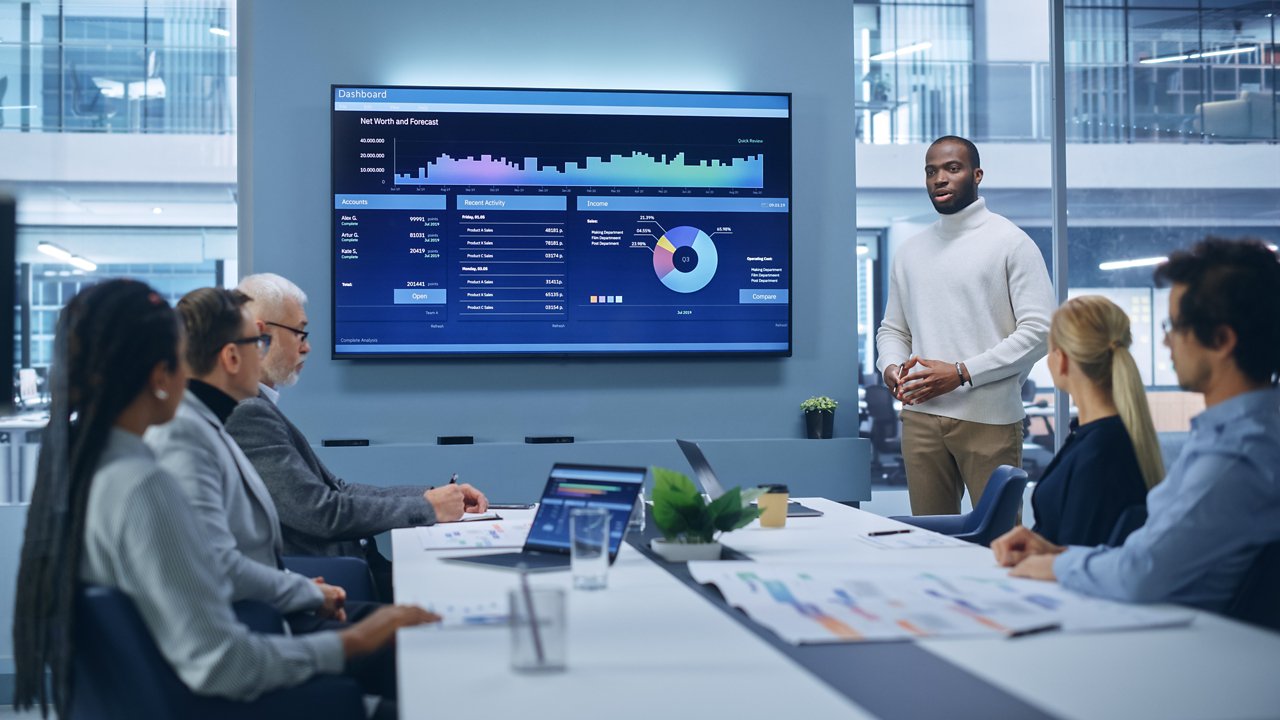 Office Conference Room Meeting Presentation