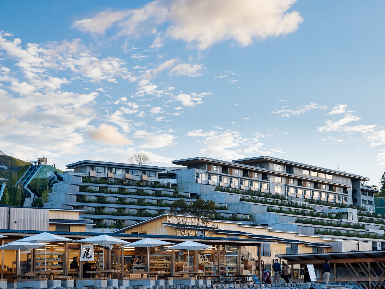 大型商業施設「VISON」の外観