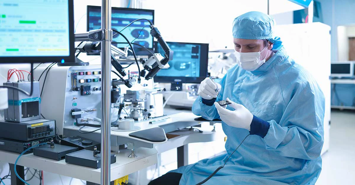 Scientist in a lab
