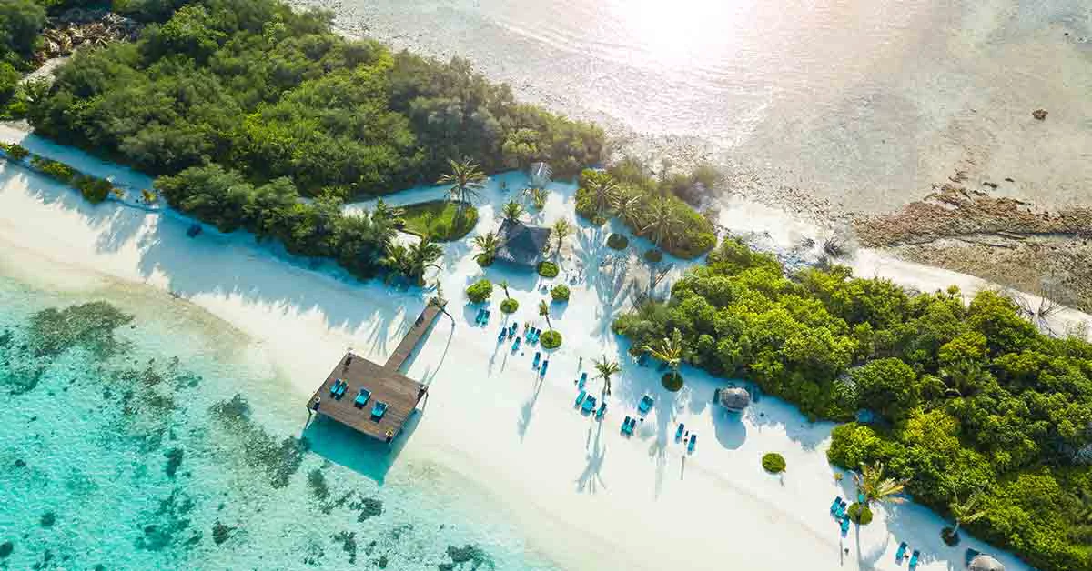 Maldives beach