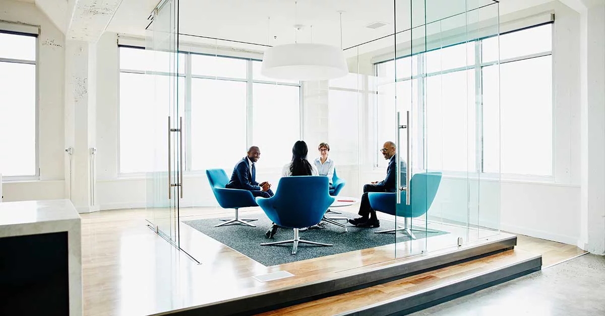 People at meeting room