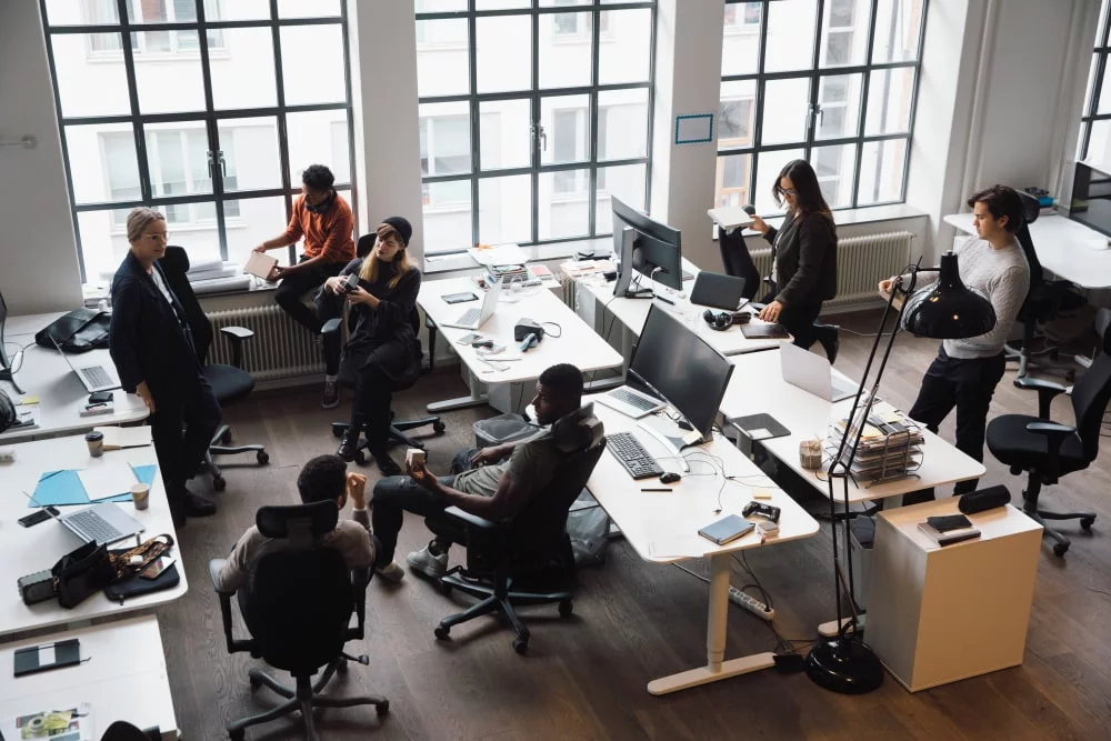 Desk workers
