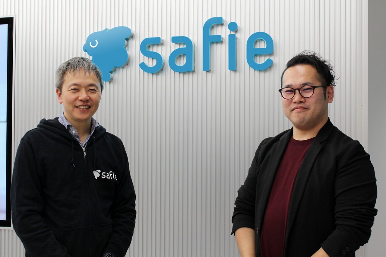 セーフィーの古田 哲晴氏（左）、和田 啓介氏（右）