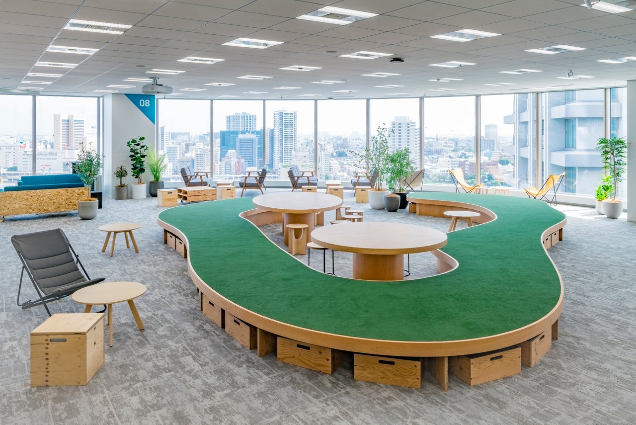 コミュニケーションを促進するオープンスペース「Park」