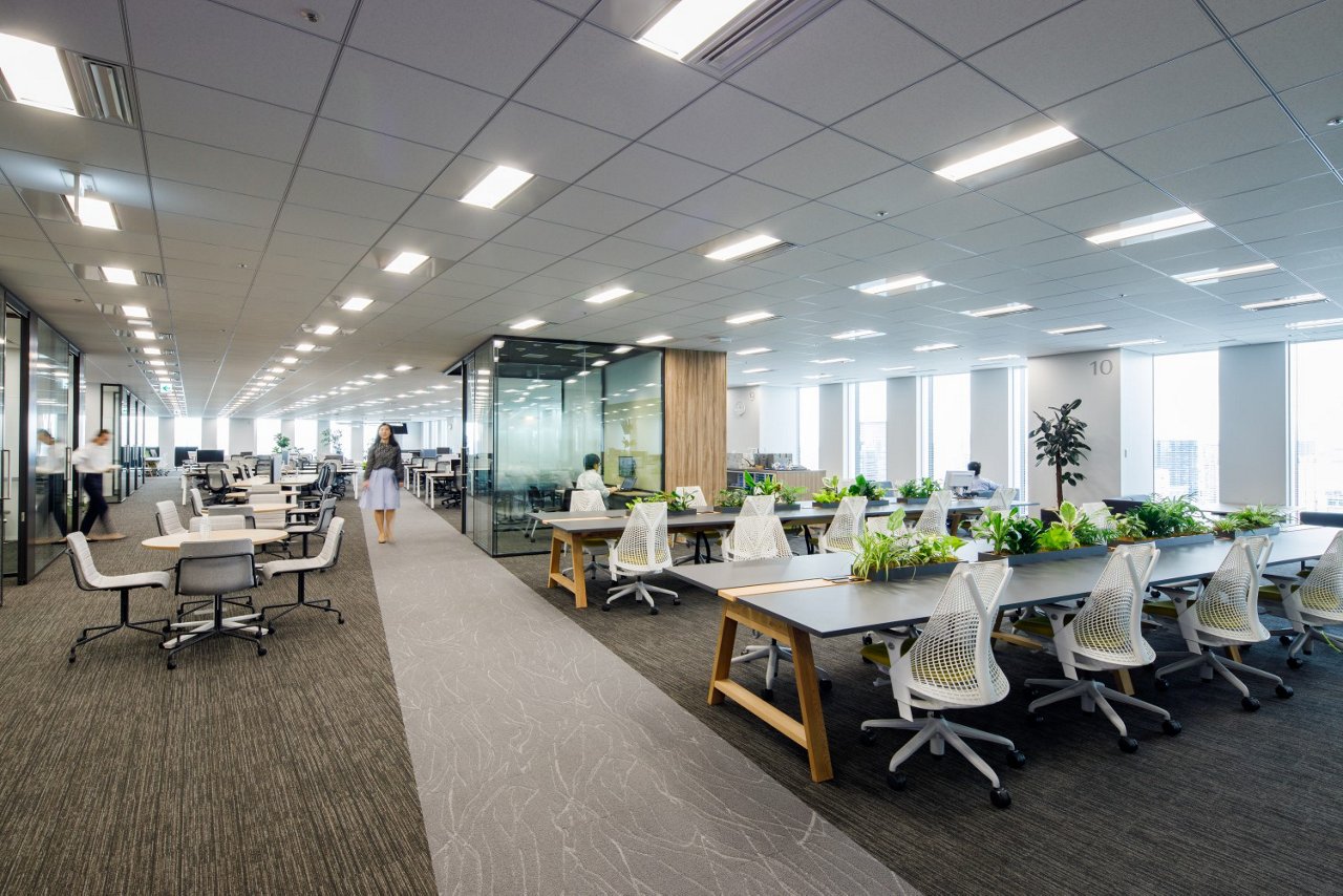 資生堂ジャパンのABW型オフィス