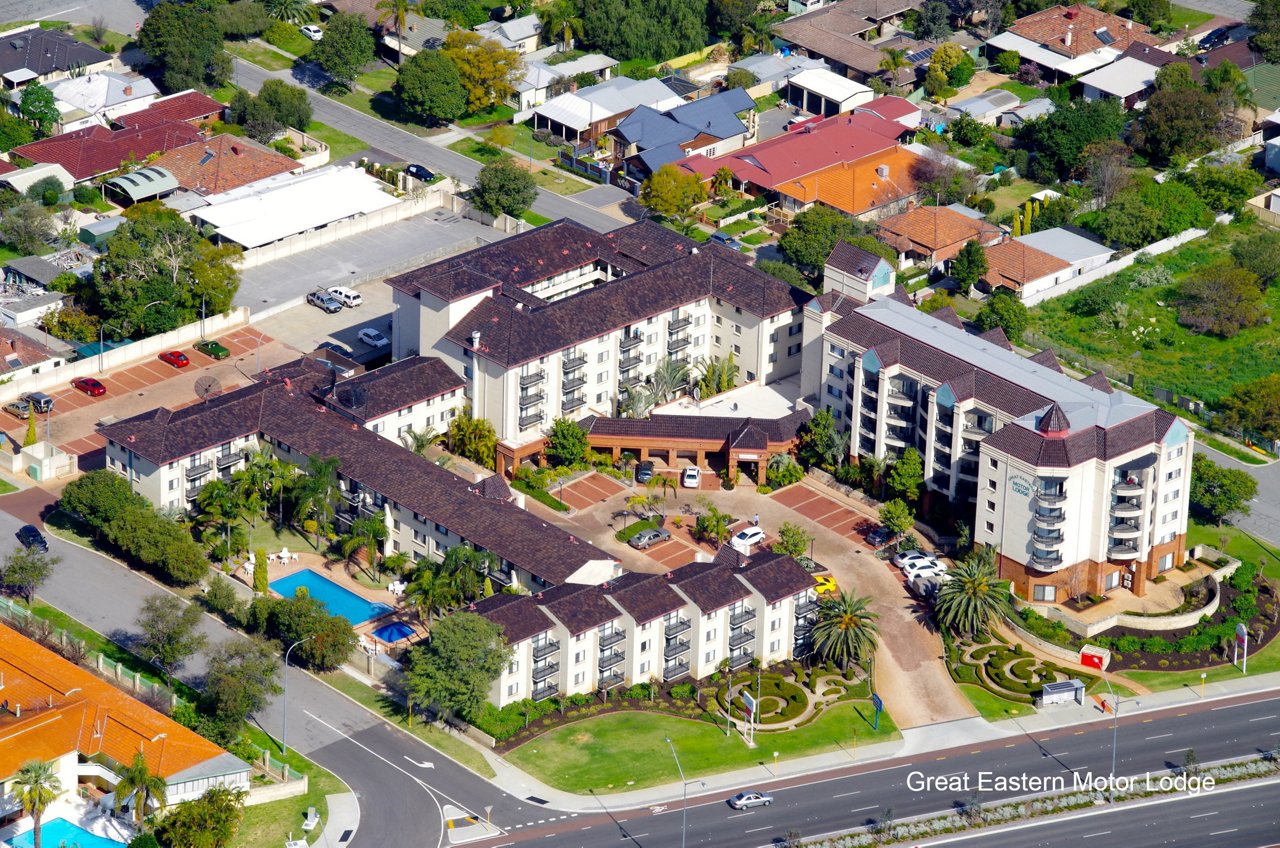 bird eye view of a mansion