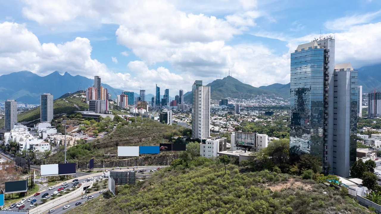paisaje panorámico de monterrey