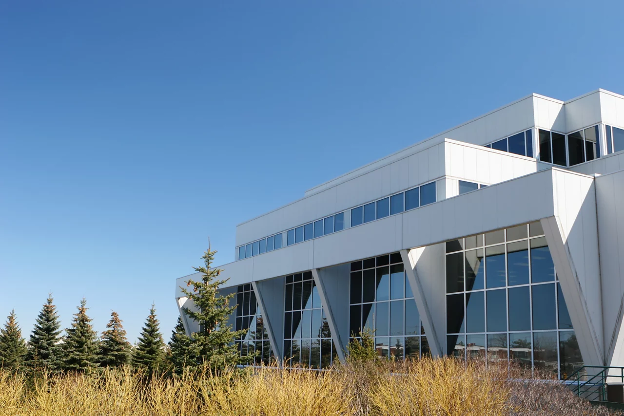 Modern Research Center Building