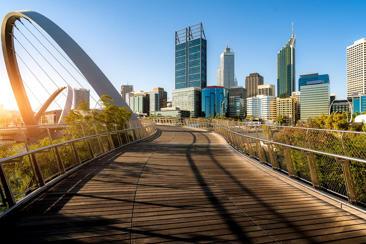 City view of Perth