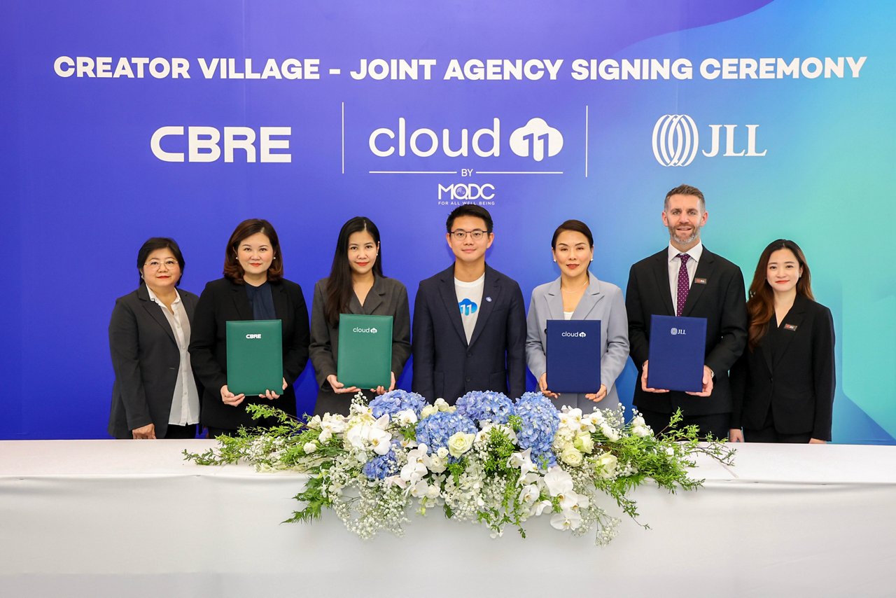 Creator village - joint agency signing ceremony