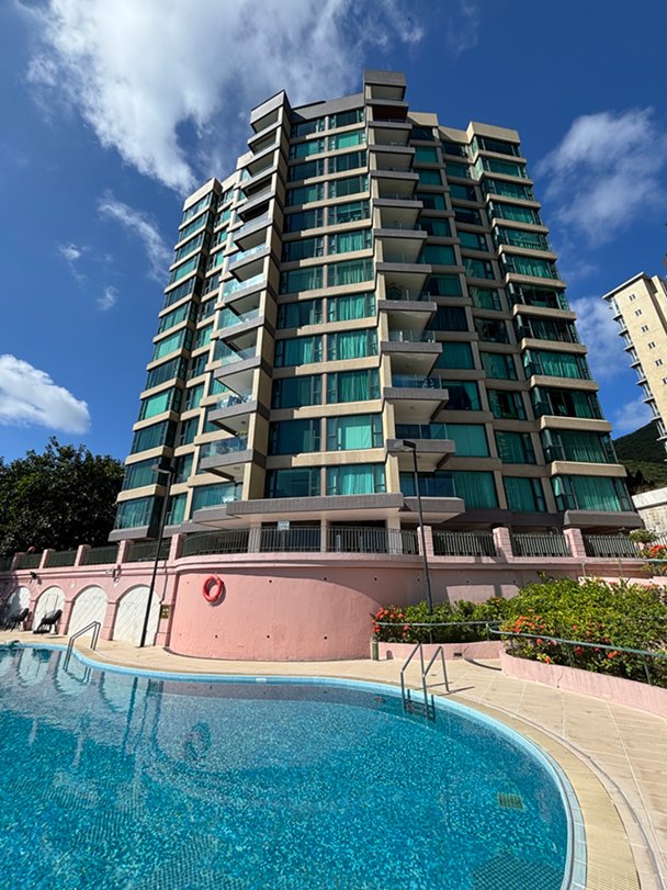 Modern high-rise sea view residential building