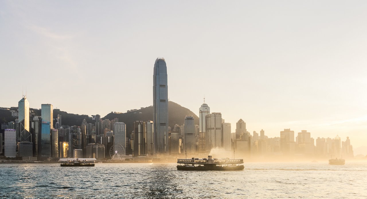Victoria Harbour in a good day