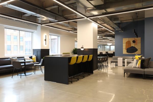 office breakout area