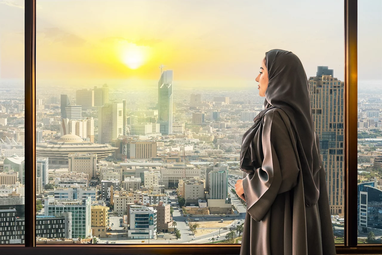 Jeddah skyline - Arial View - Jeddah city Saudi Arabia