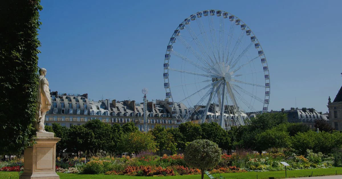 Jardin des Tuileries, Paris, France