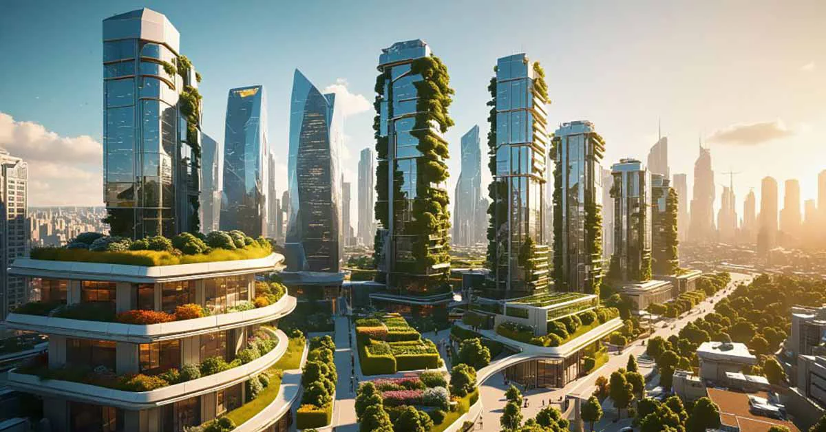 Immeubles futuristes
