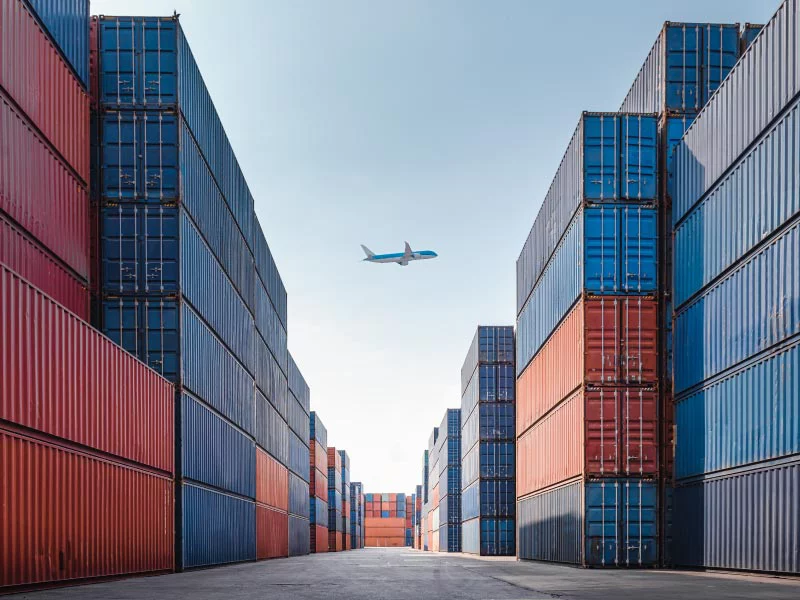 container yard