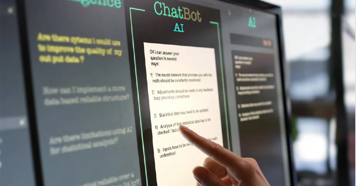 Person is clicking on screen