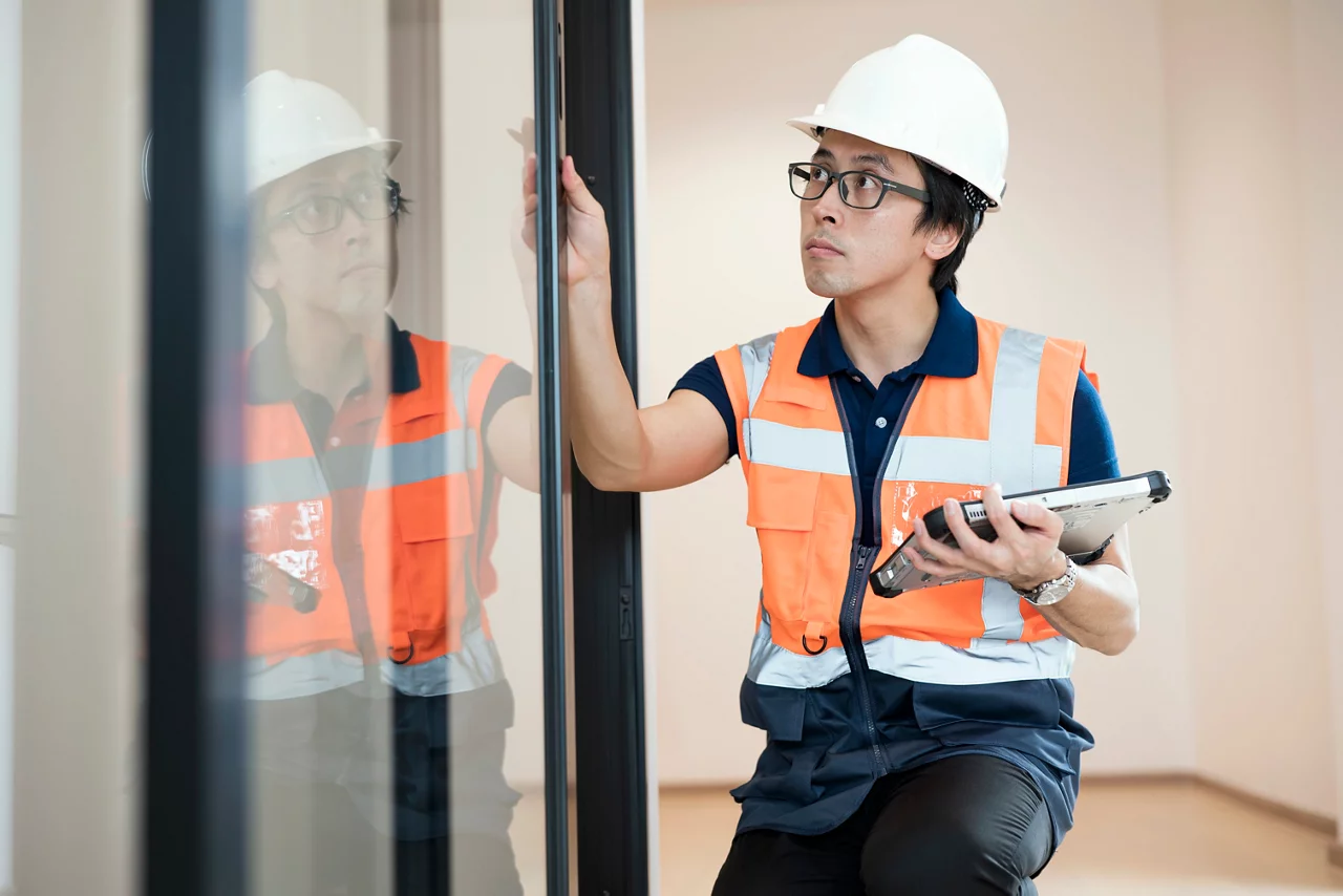 Safety Checks for Sliding Door in Real Estate Industry.
